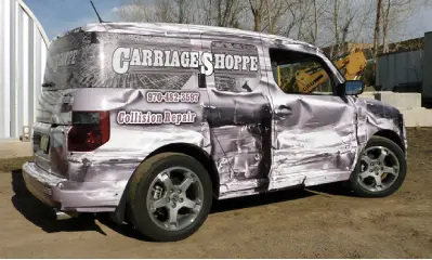 A clever vehicle wrap