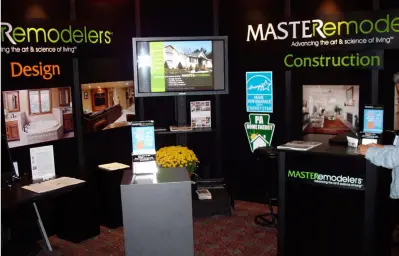 Trade show booth
