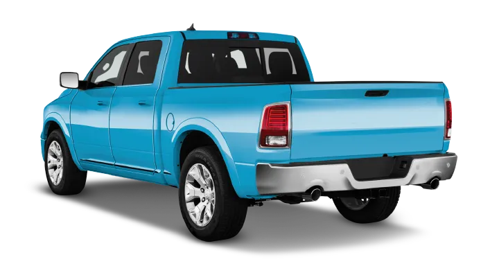 Full wrap on a pickup