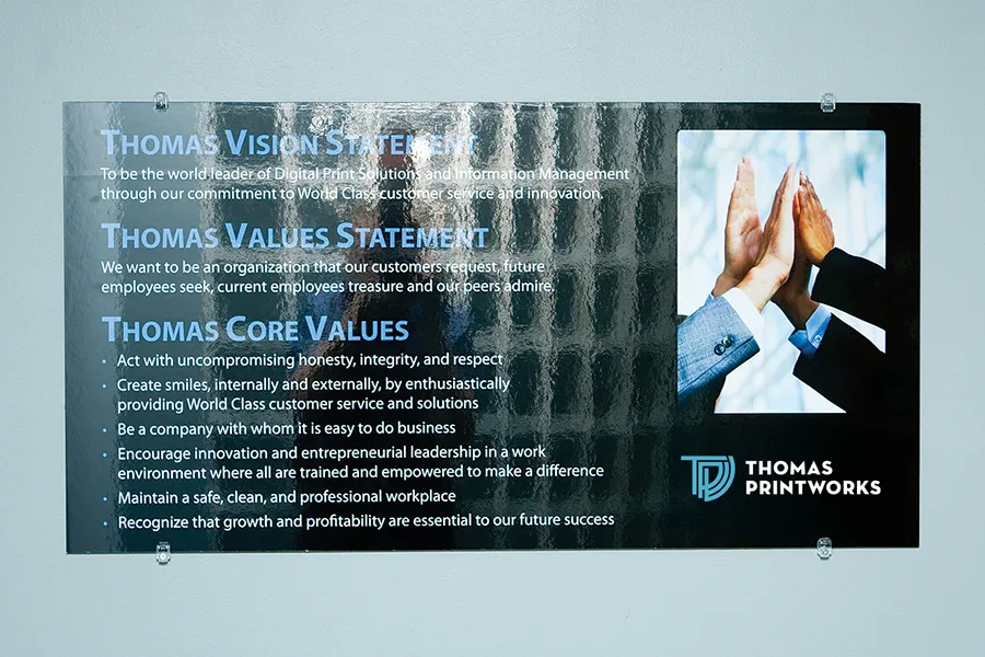 A photo with bad reflections